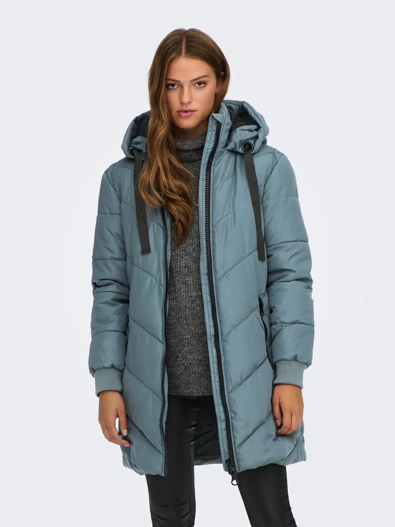 Anorak Jdy Skylar life hood jkt otw azul