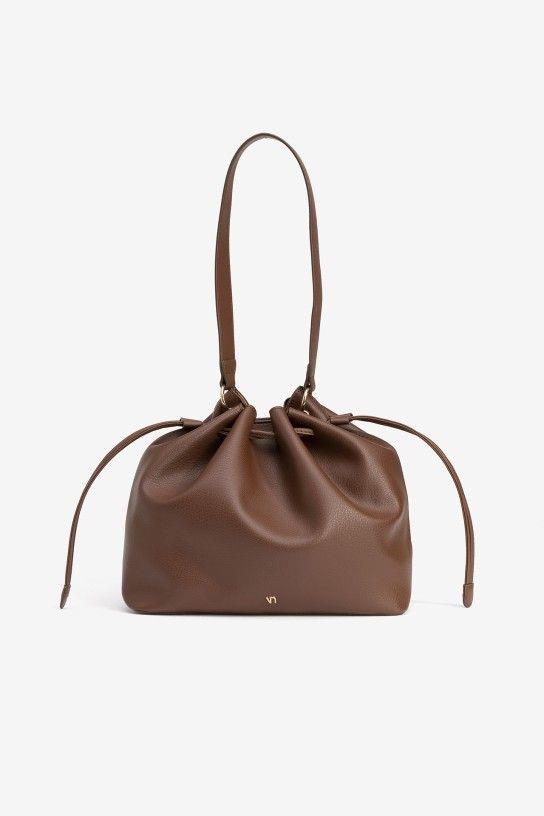 Bolso Vilanova de hombro marrón