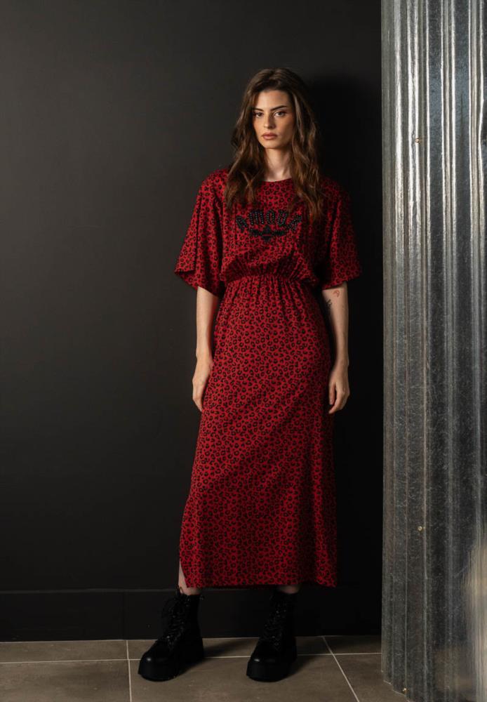 Vestido Animosa animal print Amour
