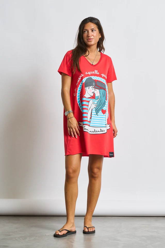 Vestido Anabel Lee Amor marino