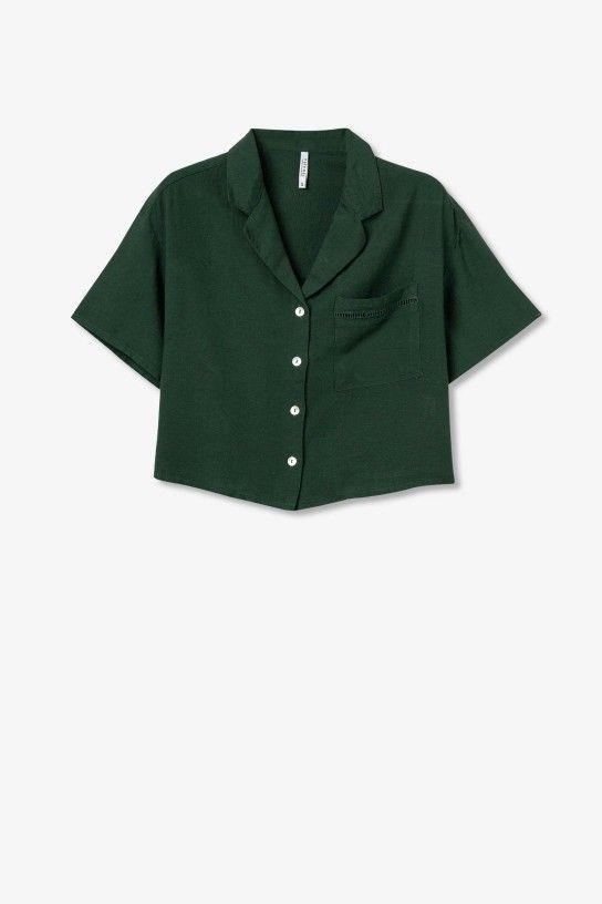 CAMISA PANACHE VERDE