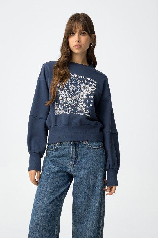 Sudadera Tiffosi Indiana azul